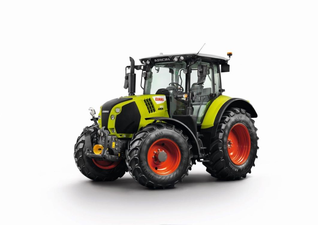 Der Claas Arion 550 Suisse-Business verfügt über GPS ready. Bild: Claas